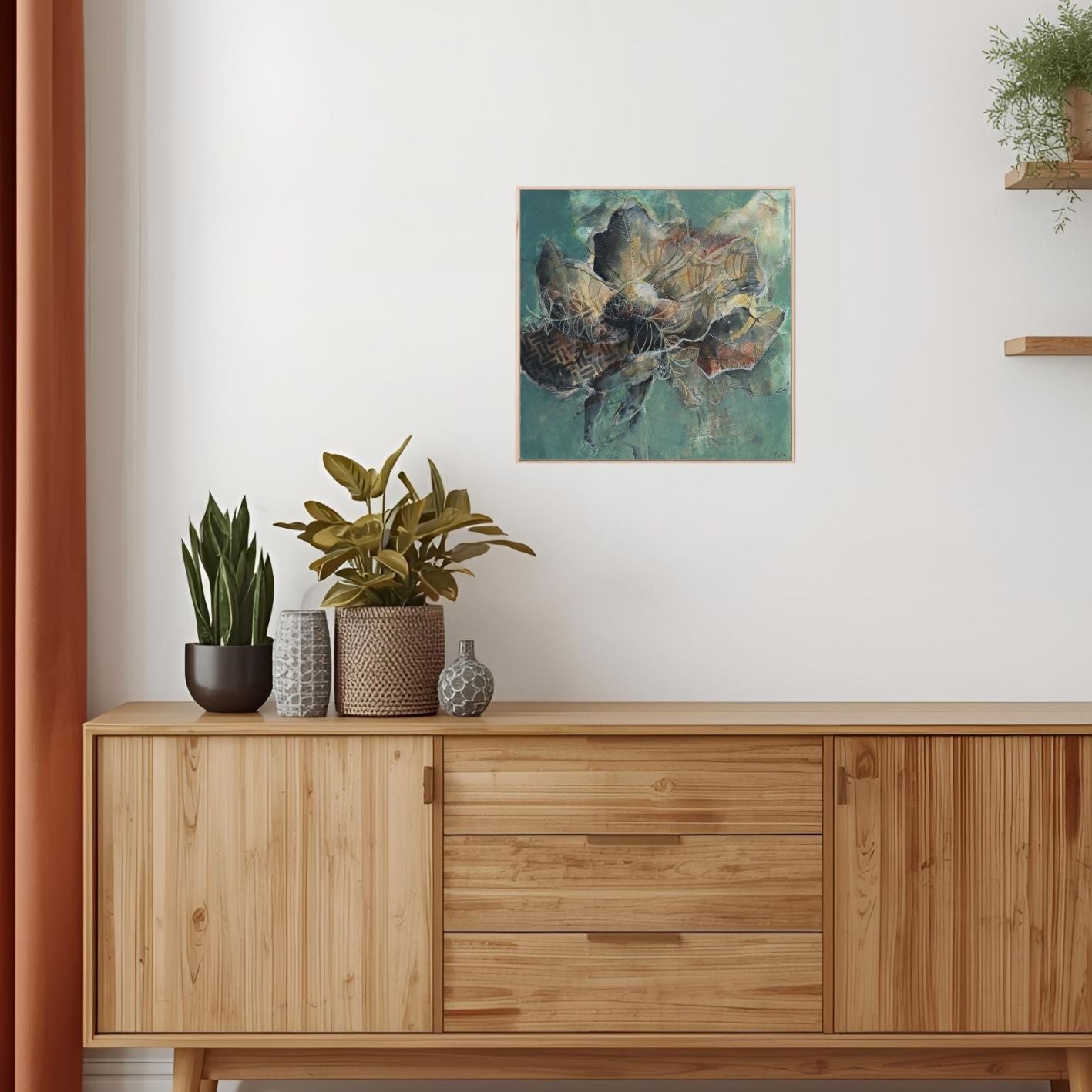 Emerald Glade - Unframed Original Painting