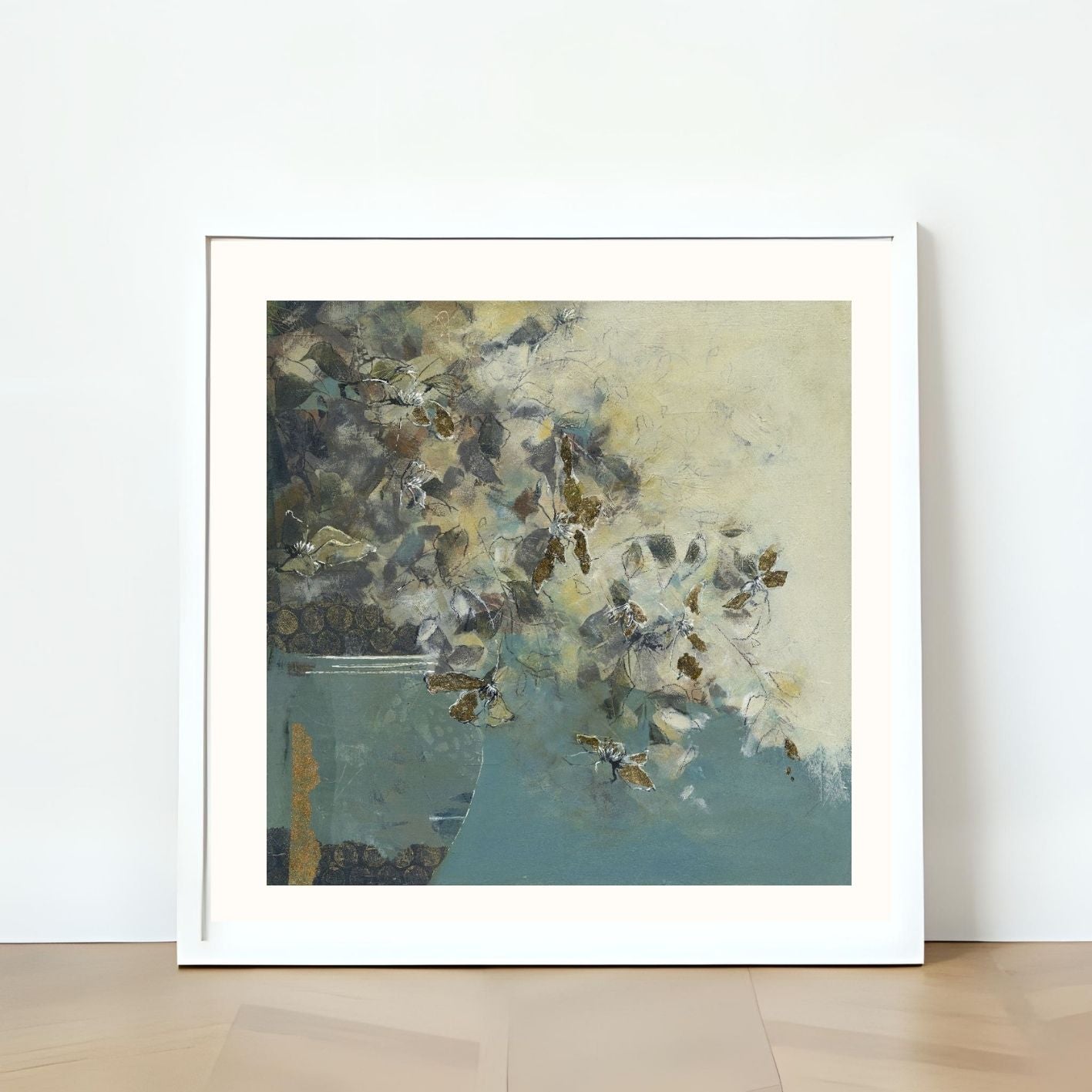 Golden Blooms - Print on Fine Art Paper