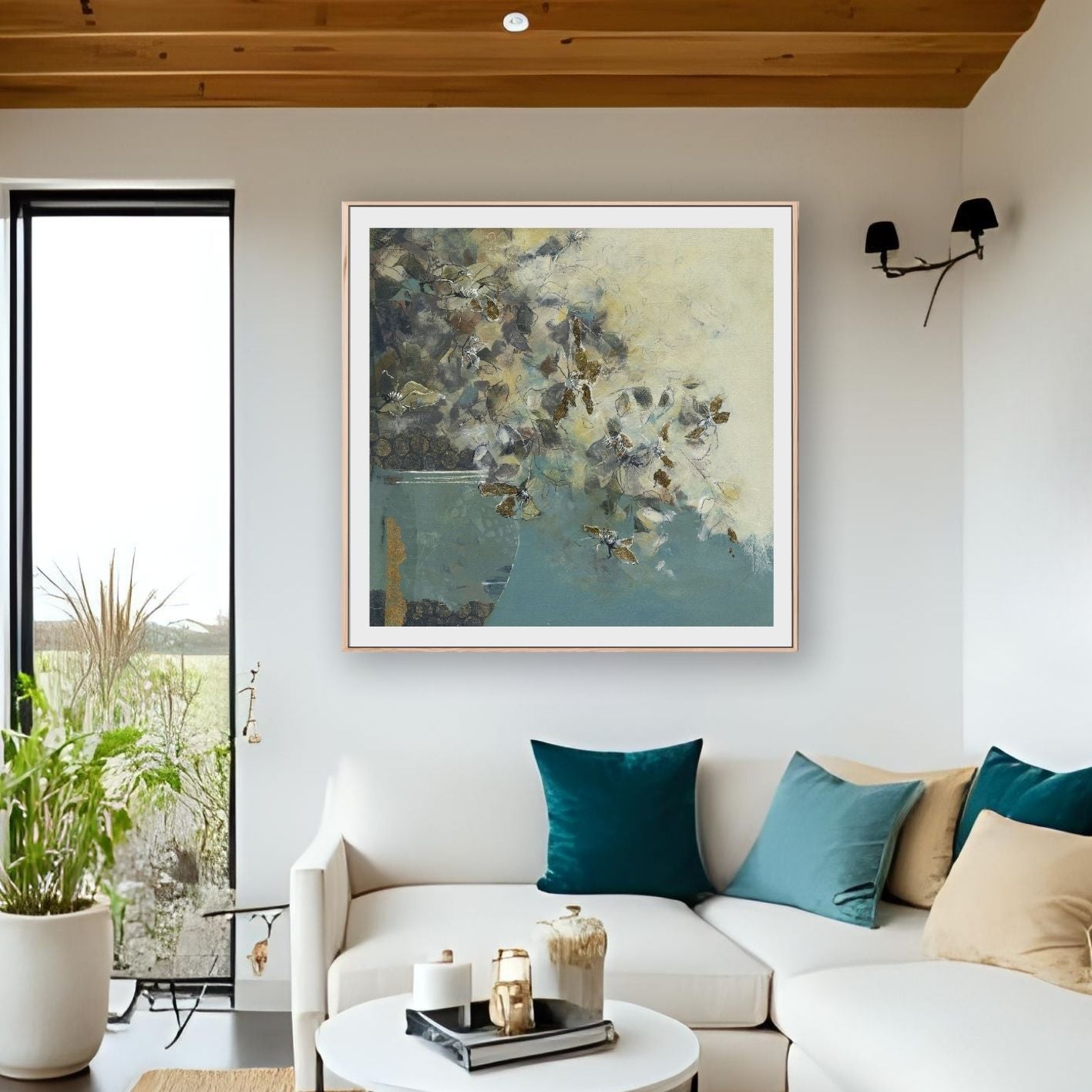 Golden Blooms - Print on Fine Art Paper