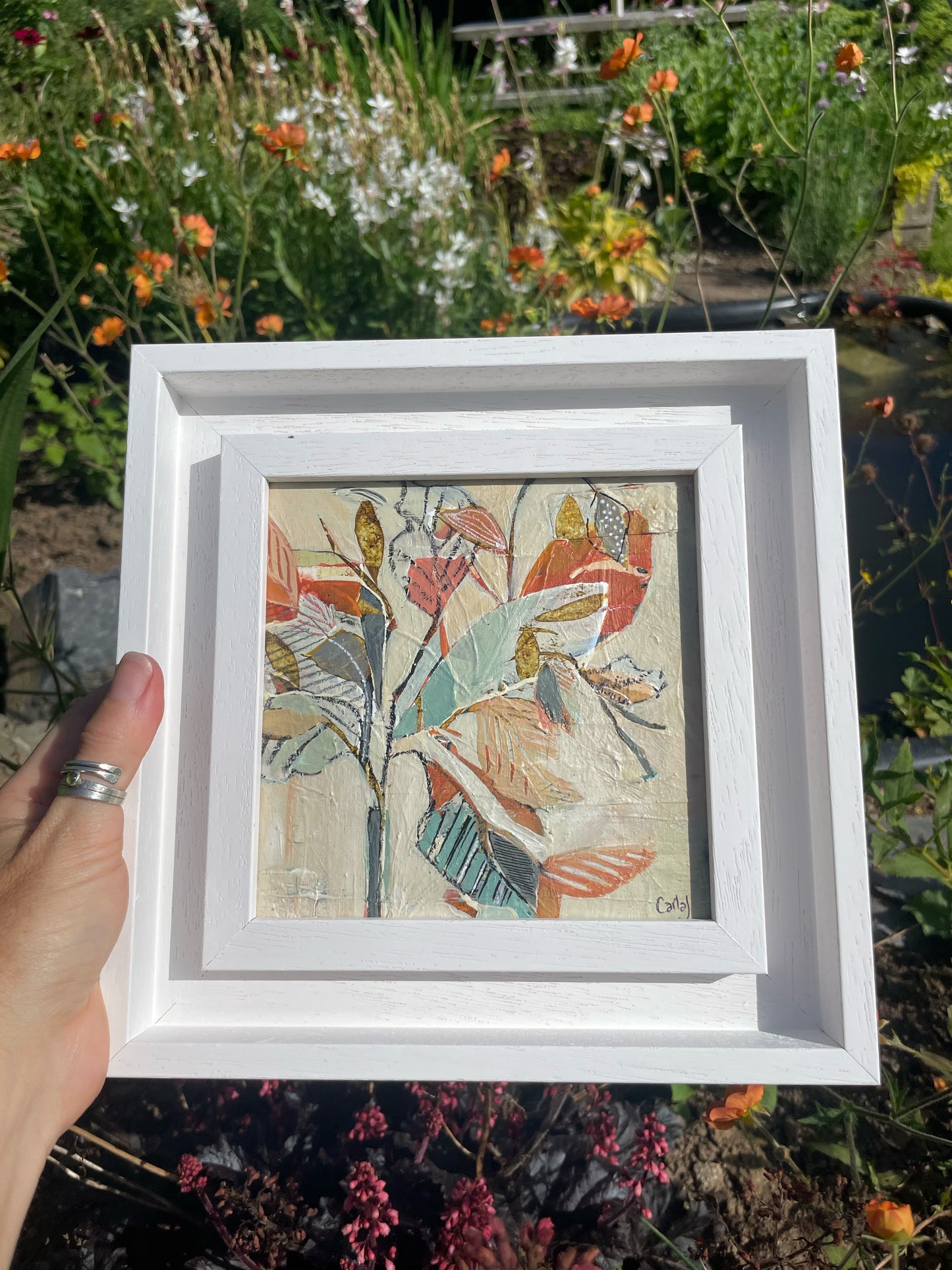Summer Breeze II - Original Framed Painting - Carla Jennings Art