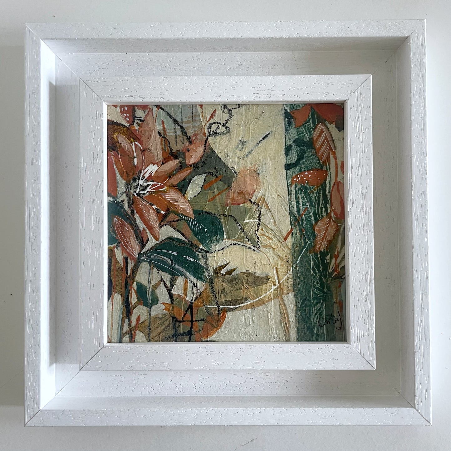 Garden Trail II - Original Framed Painting
