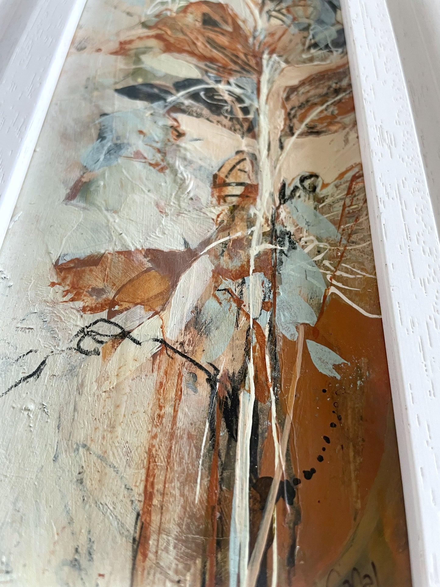 Slow Living I - Original Framed Painting