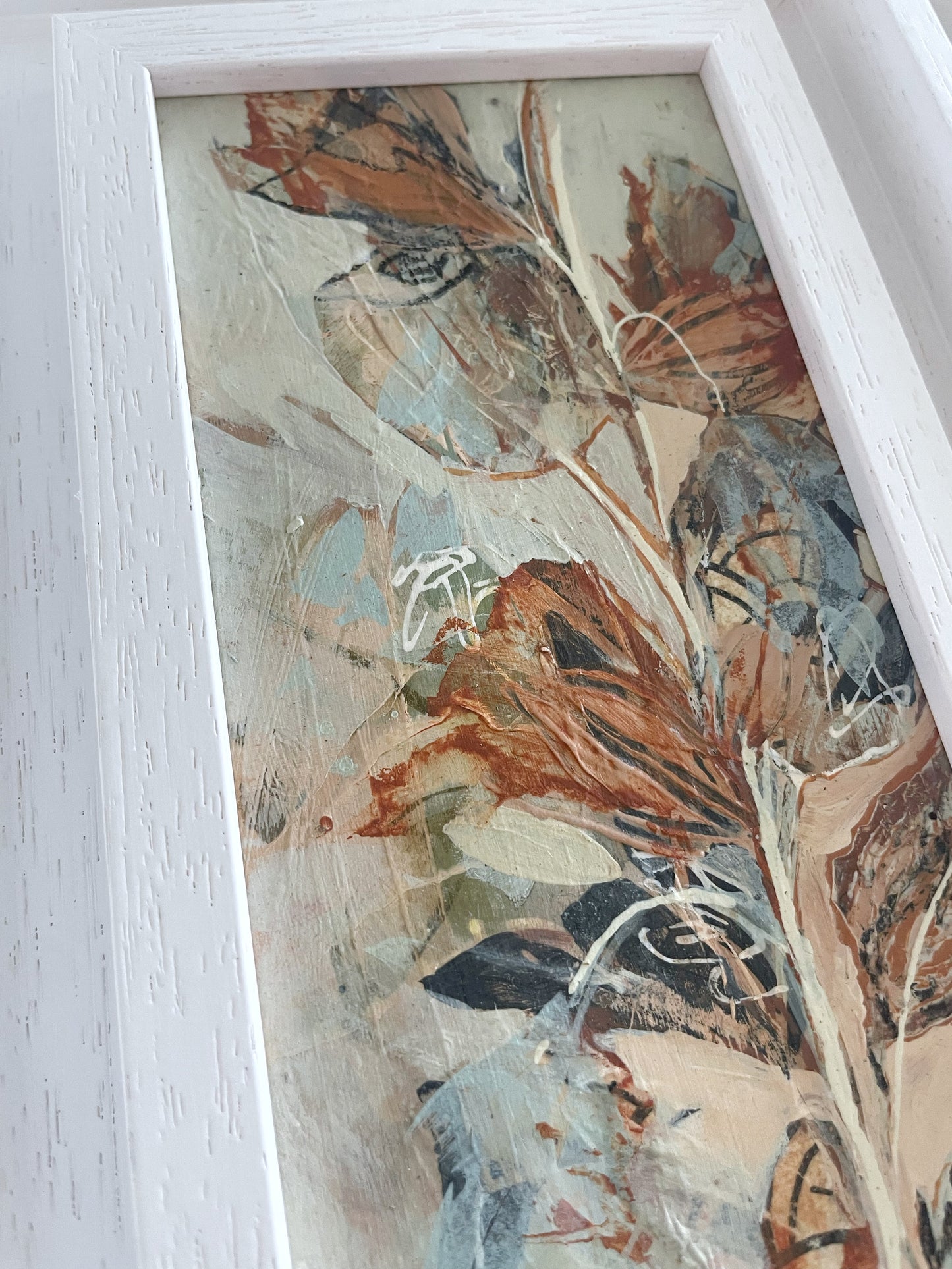 Slow Living I - Original Framed Painting