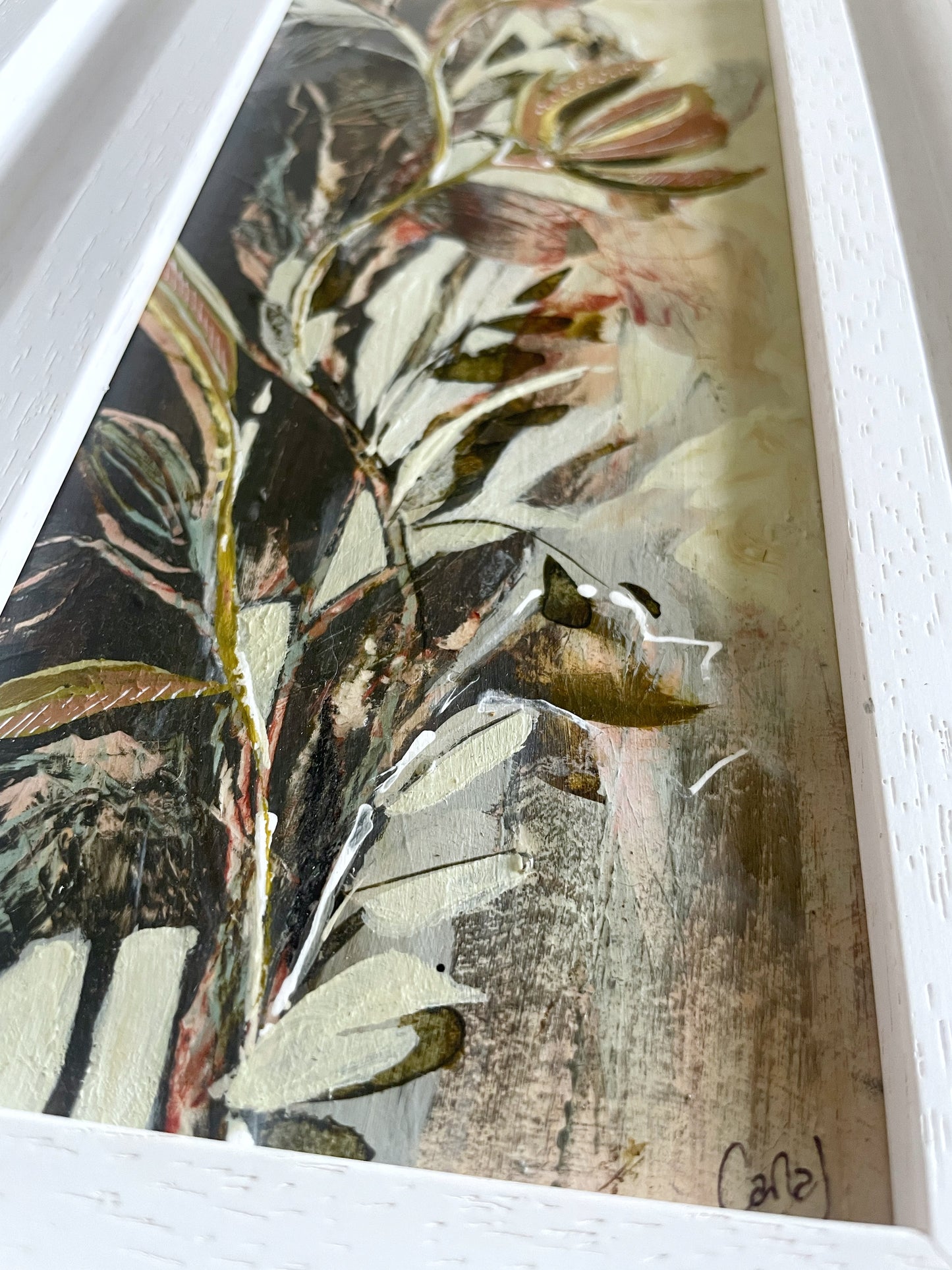 Slow Living II - Original Framed Painting