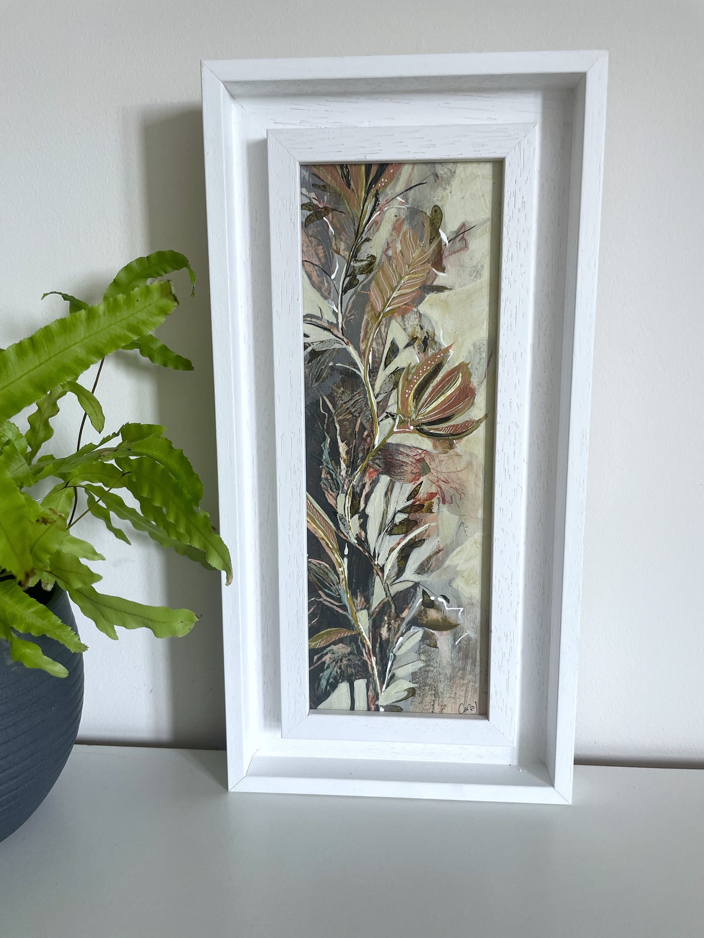 Slow Living II - Original Framed Painting