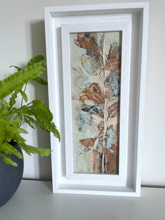 Slow Living I - Original Framed Painting - Carla Jennings Art