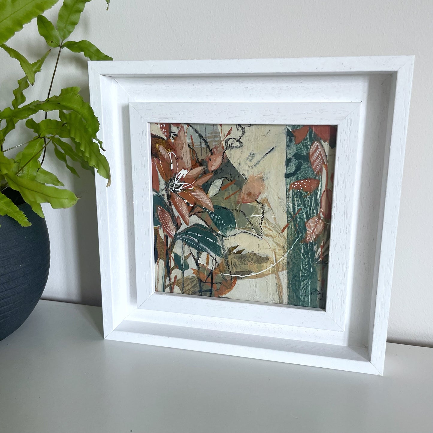 Garden Trail II - Original Framed Painting