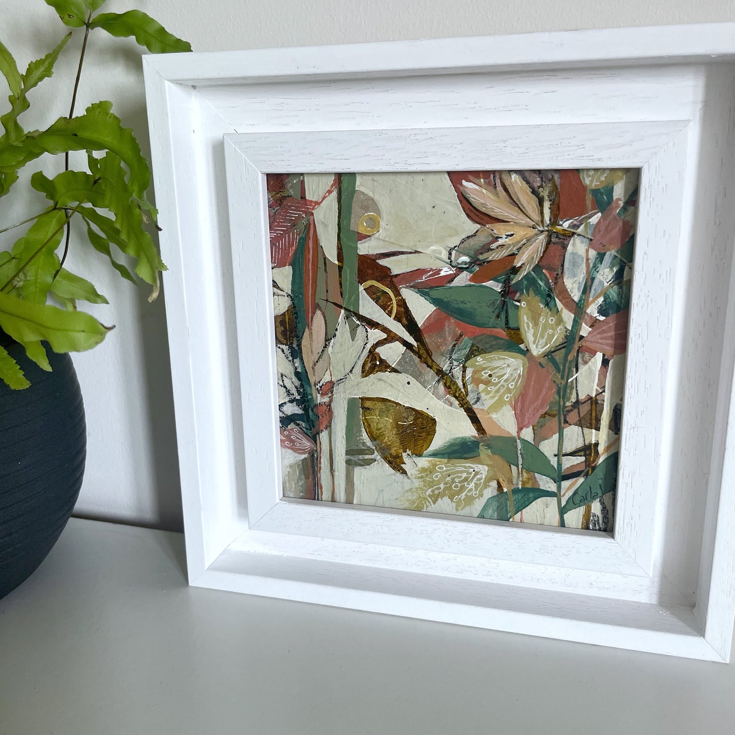 Garden Trail I - Original Framed Painting