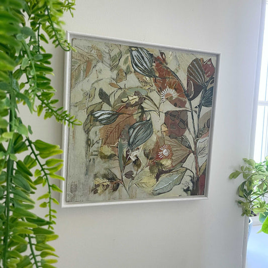 Meander Through the Garden - Original Framed Painting