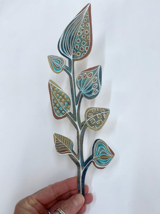 Wall Decoration - Earthy Tones I - Carla Jennings Art