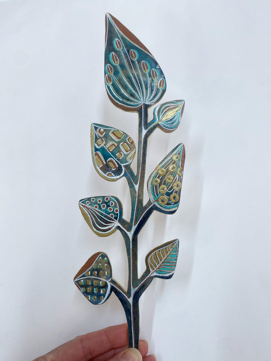 Wall Decoration - Earthy Tones II - Carla Jennings Art