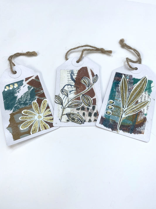 Gift Tag Set 5 - Carla Jennings Art