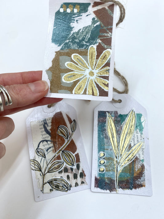 Gift Tag Set 5 - Carla Jennings Art