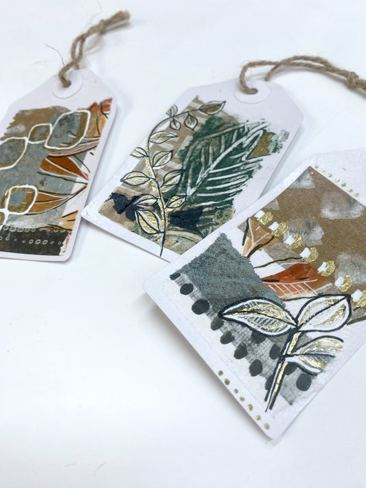Gift Tag Set 4 - Carla Jennings Art