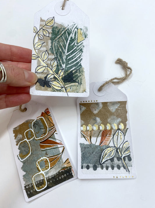 Gift Tag Set 4 - Carla Jennings Art