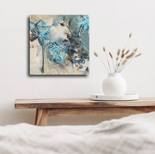 Quiet Meadow I - Original Painting Ready to Hang - Carla Jennings Art