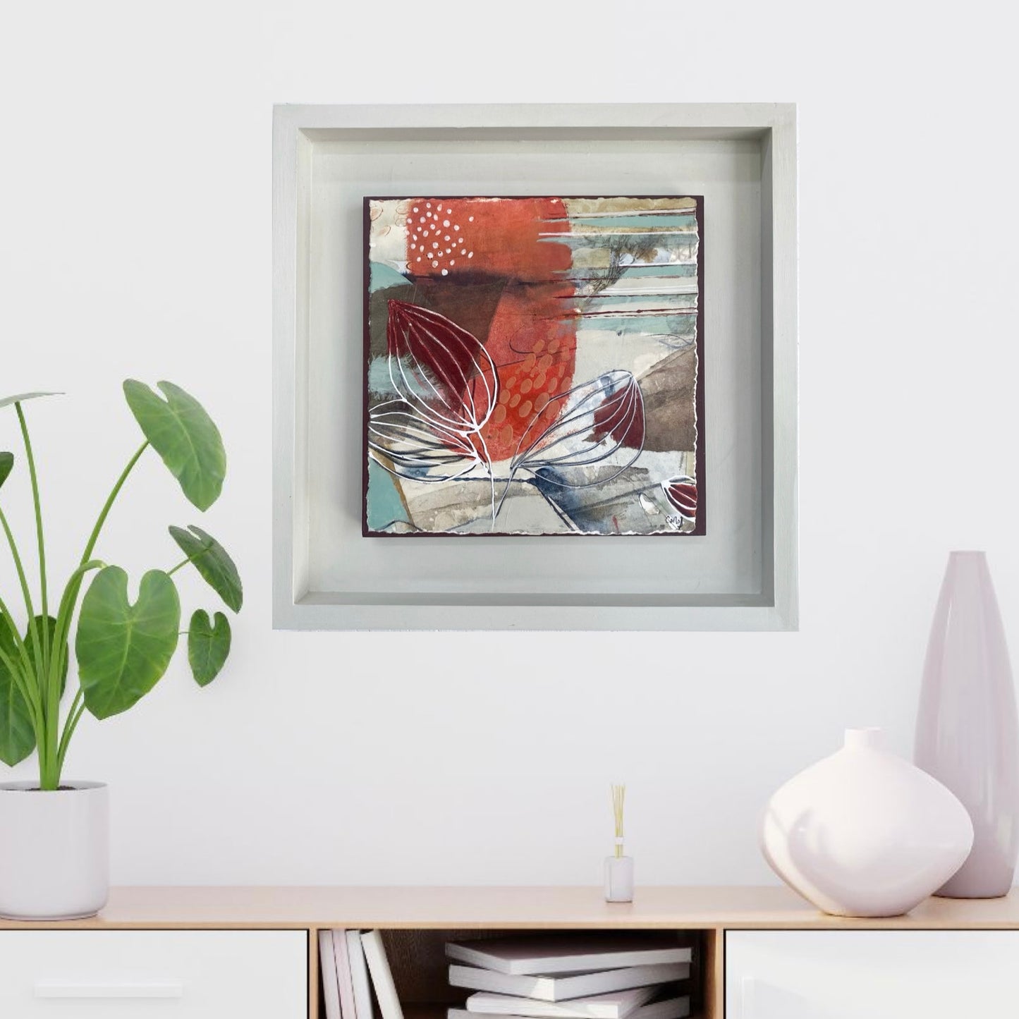 Eden's Meadow II - Original Framed Painting - Carla Jennings Art