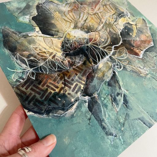 Emerald Glade - Unframed Original Painting