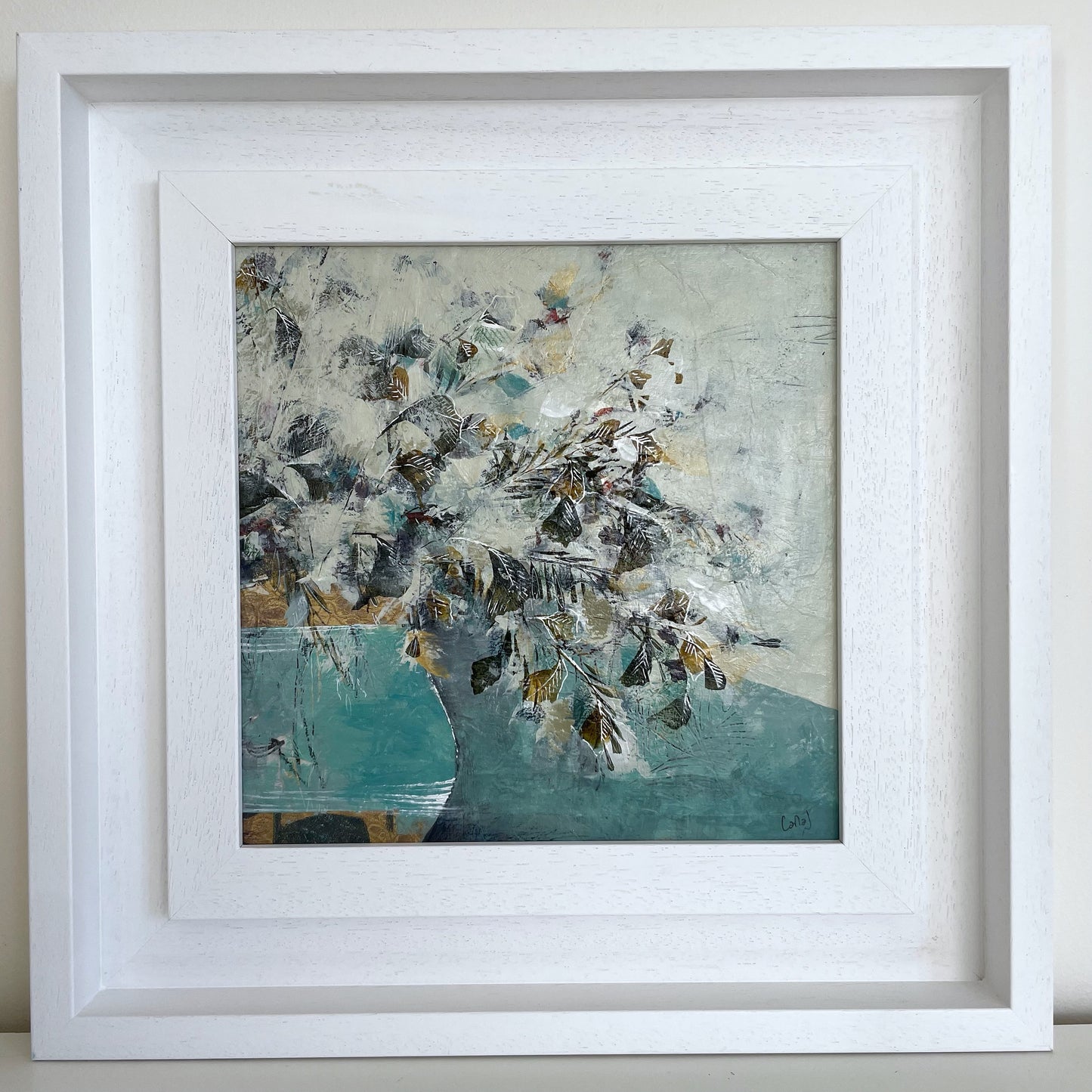 Abstract Vase III - Original Framed Painting