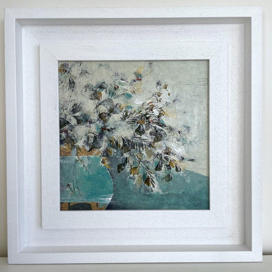 Abstract Vase III - Original Framed Painting