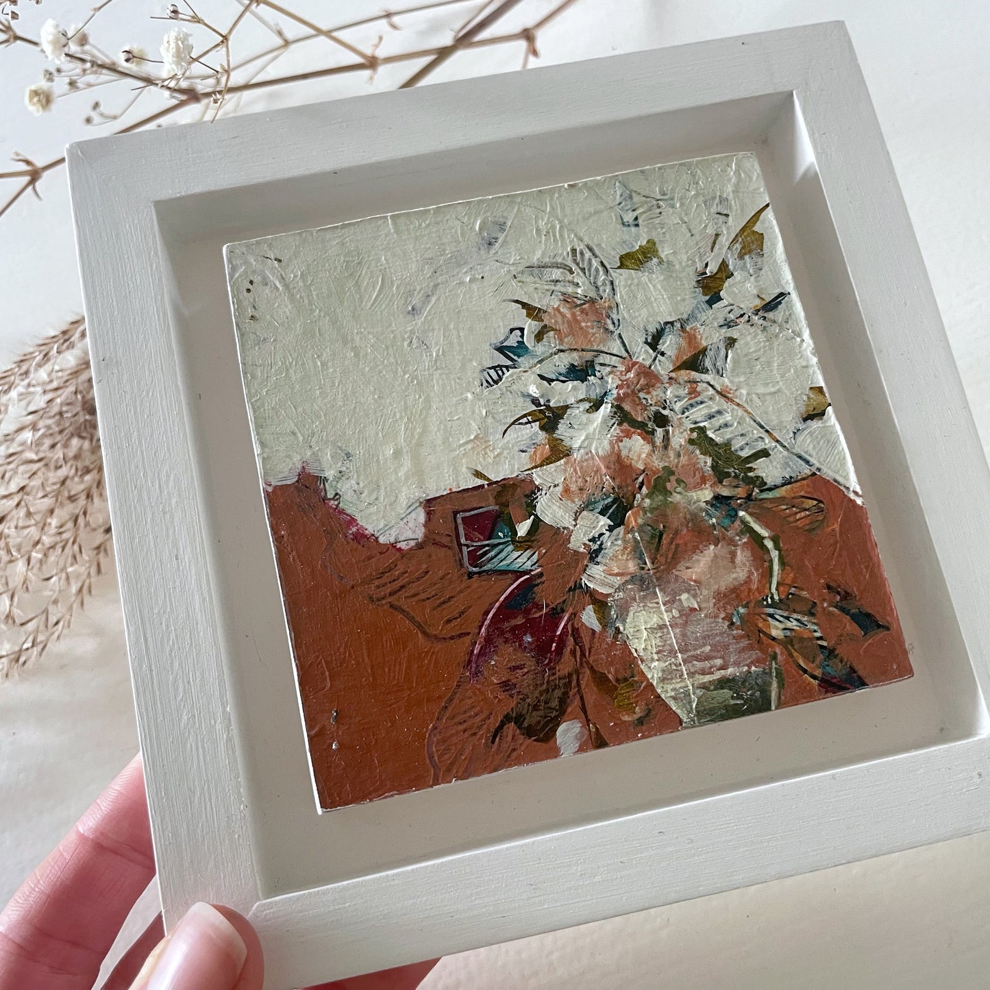 Mini Vase I - Original Framed Painting