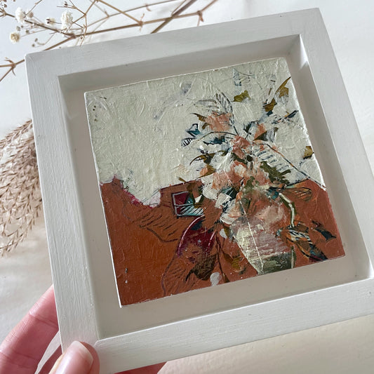Mini Vase I - Original Framed Painting