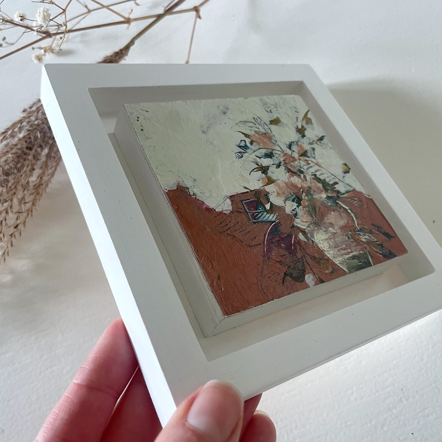 Mini Vase I - Original Framed Painting