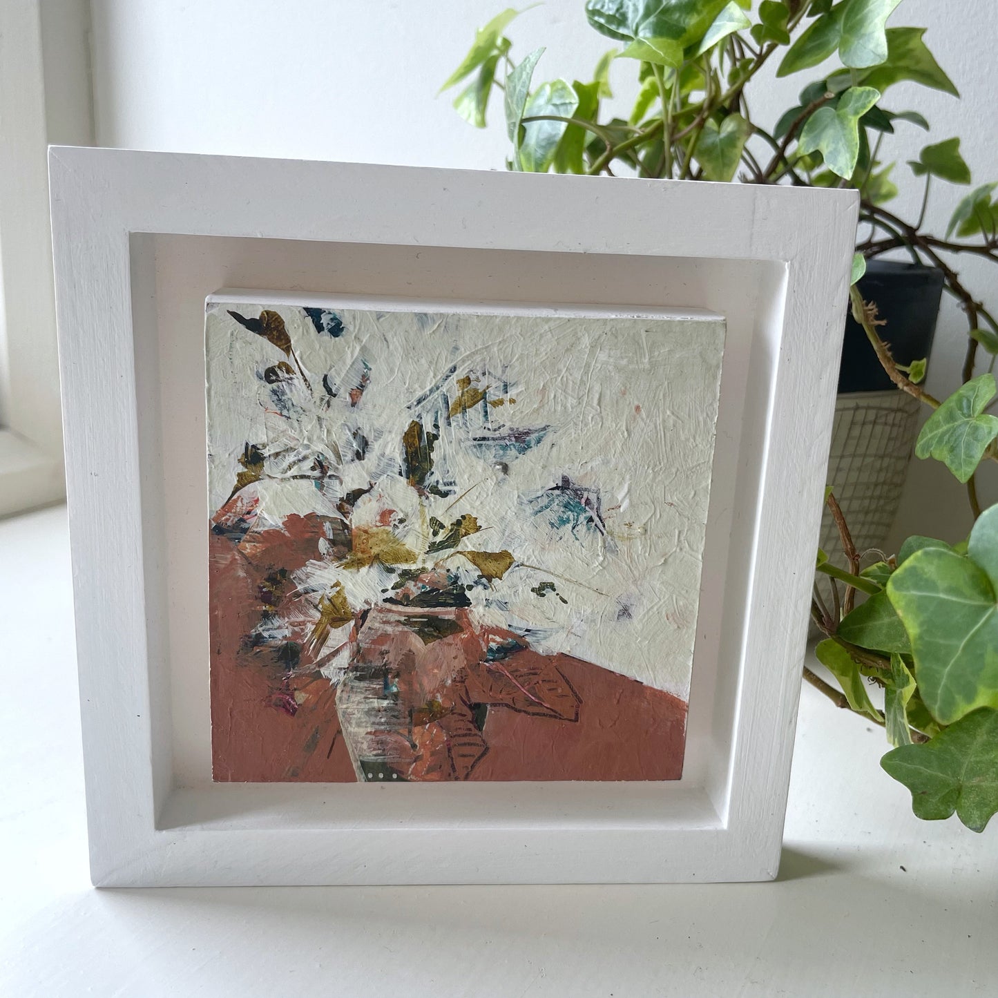 Mini Vase III - Original Framed Painting