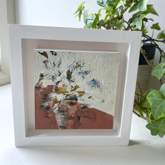 Mini Vase III - Original Framed Painting