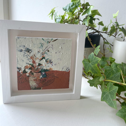 Mini Vase II - Original Framed Painting