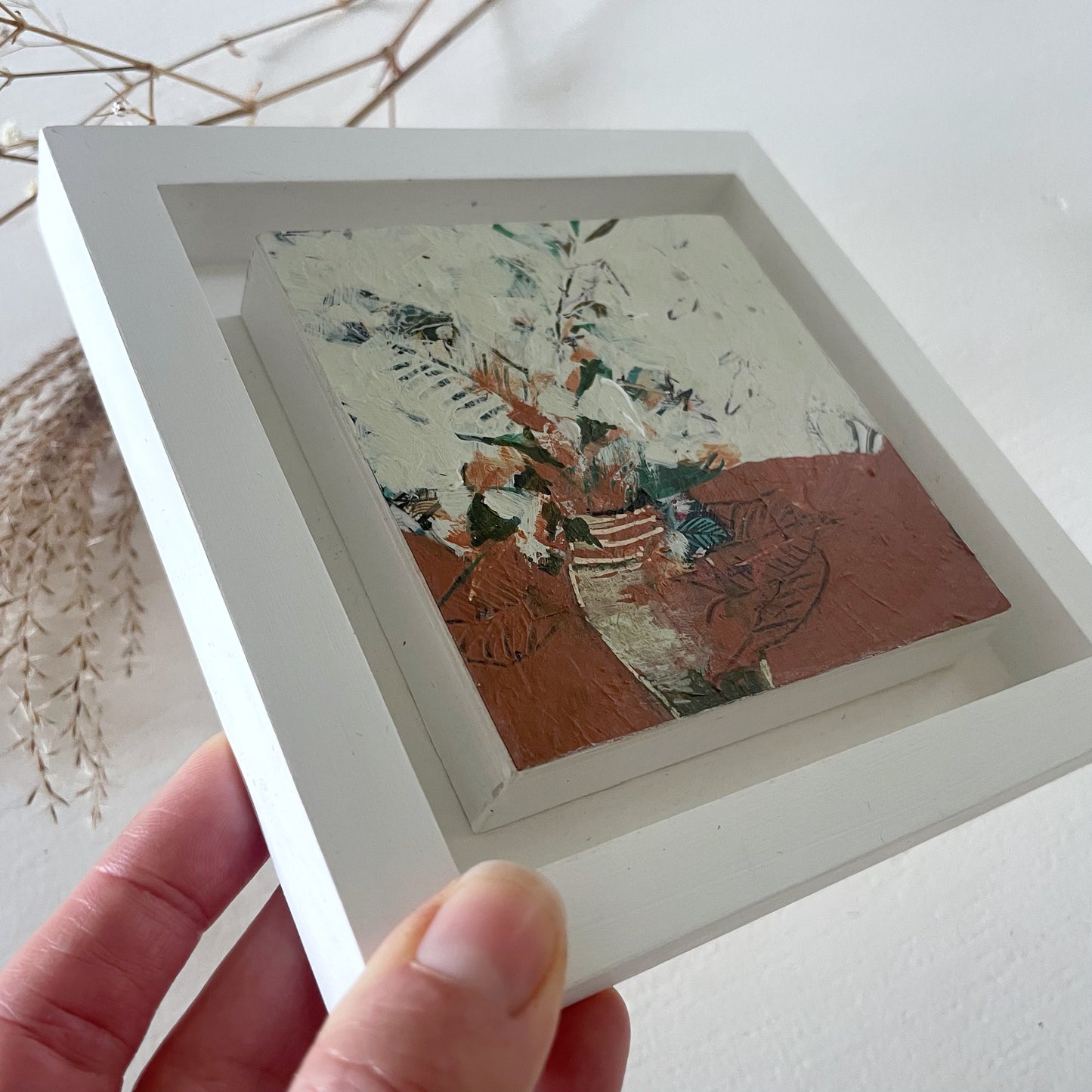 Mini Vase II - Original Framed Painting