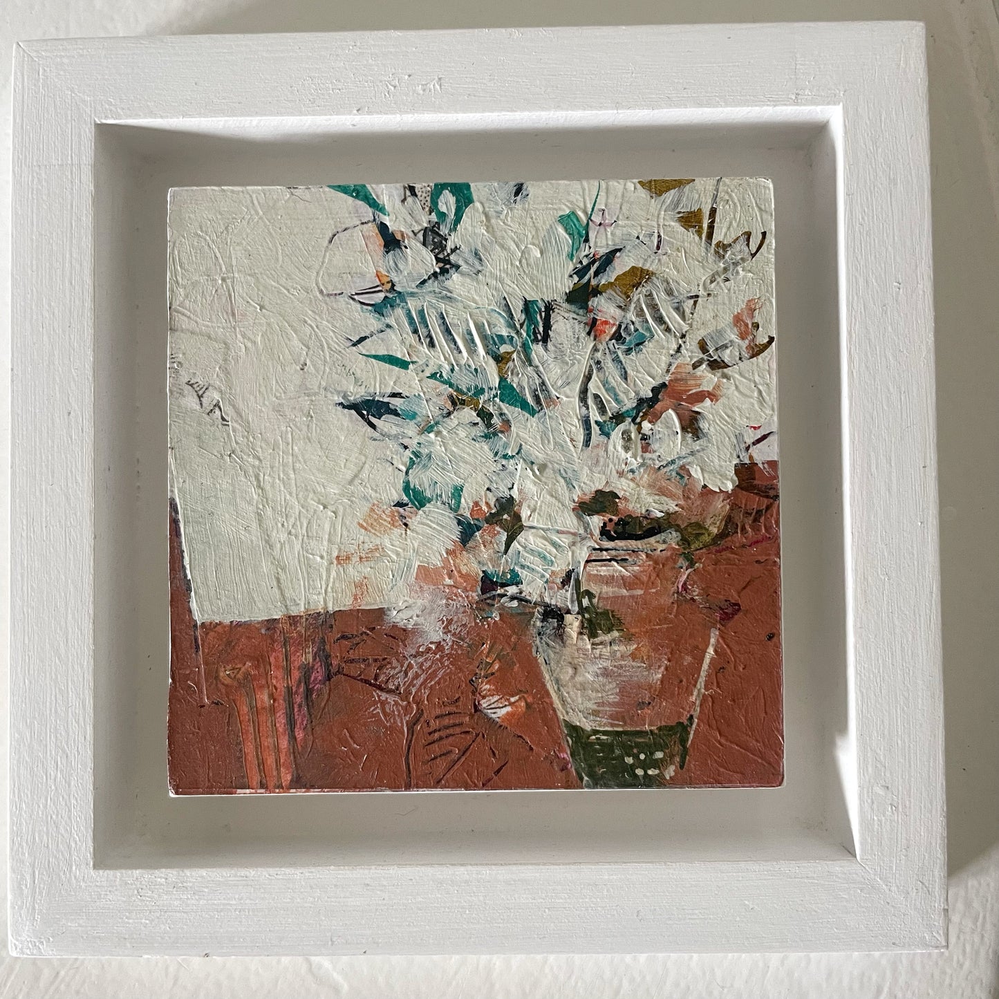 Mini Vase IV - Original Framed Painting