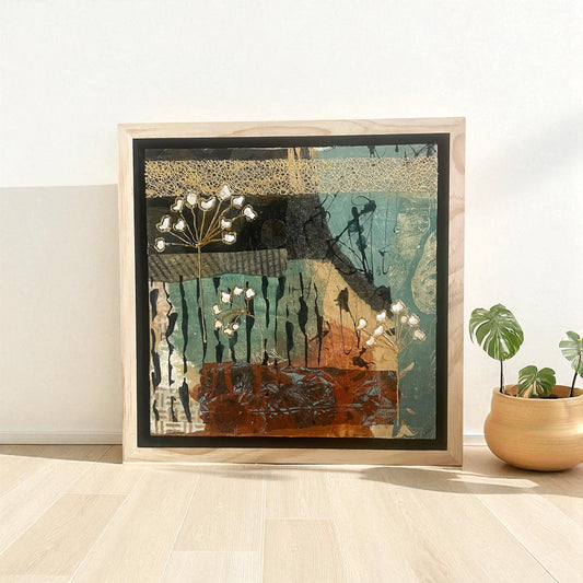 Autumn Gold III - Original Framed Painting - Carla Jennings Art