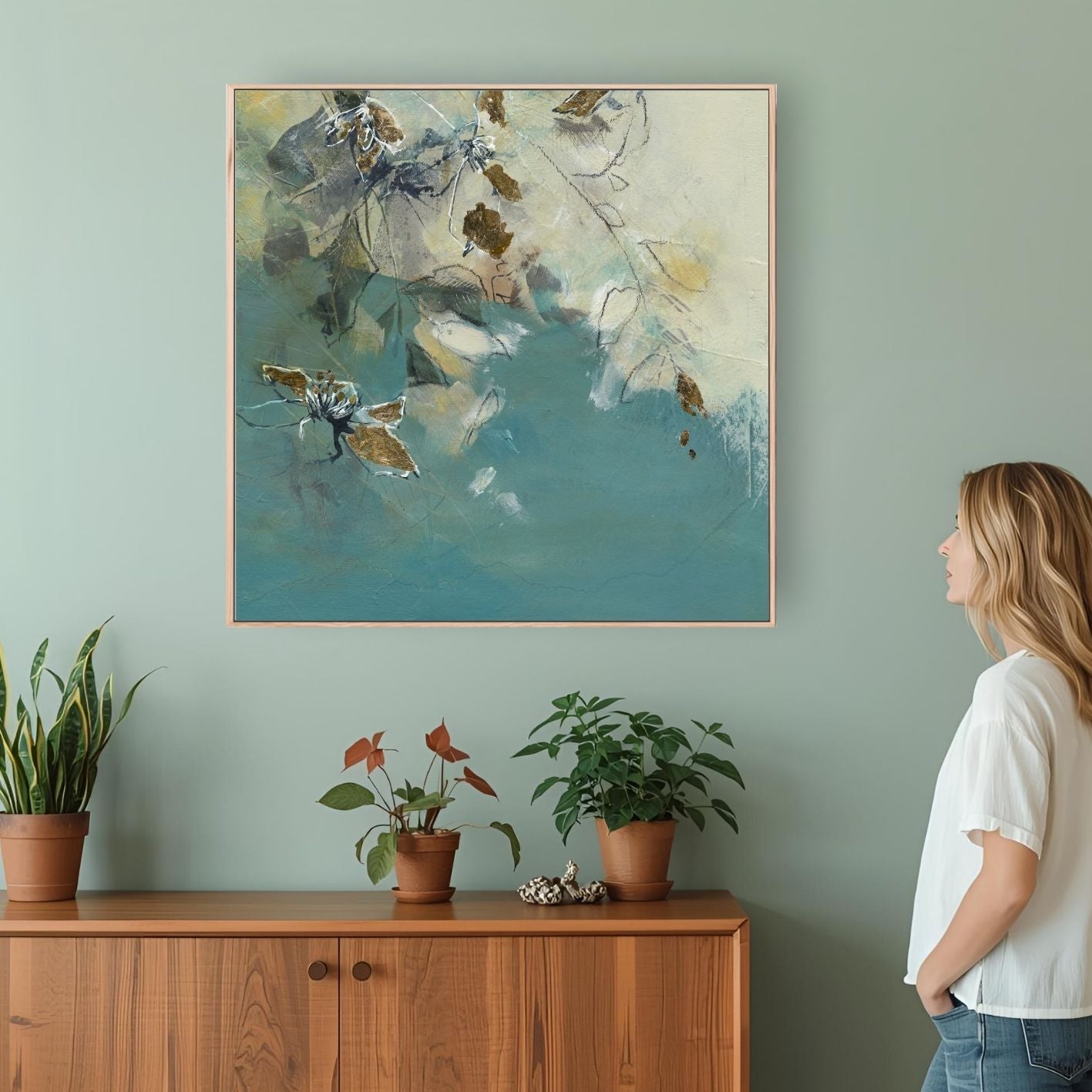 Soft Blooms - Canvas Art Print