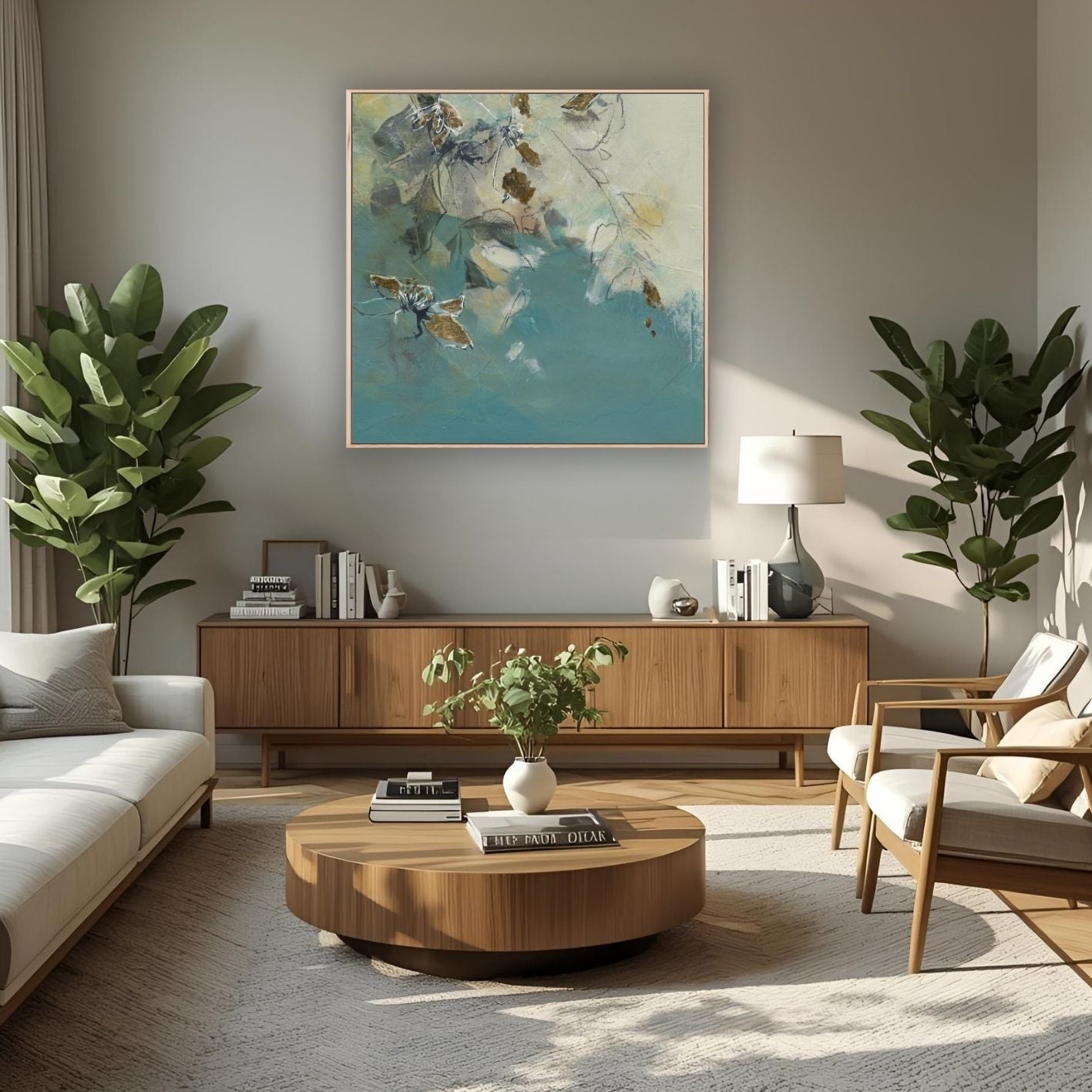 Soft Blooms - Canvas Art Print