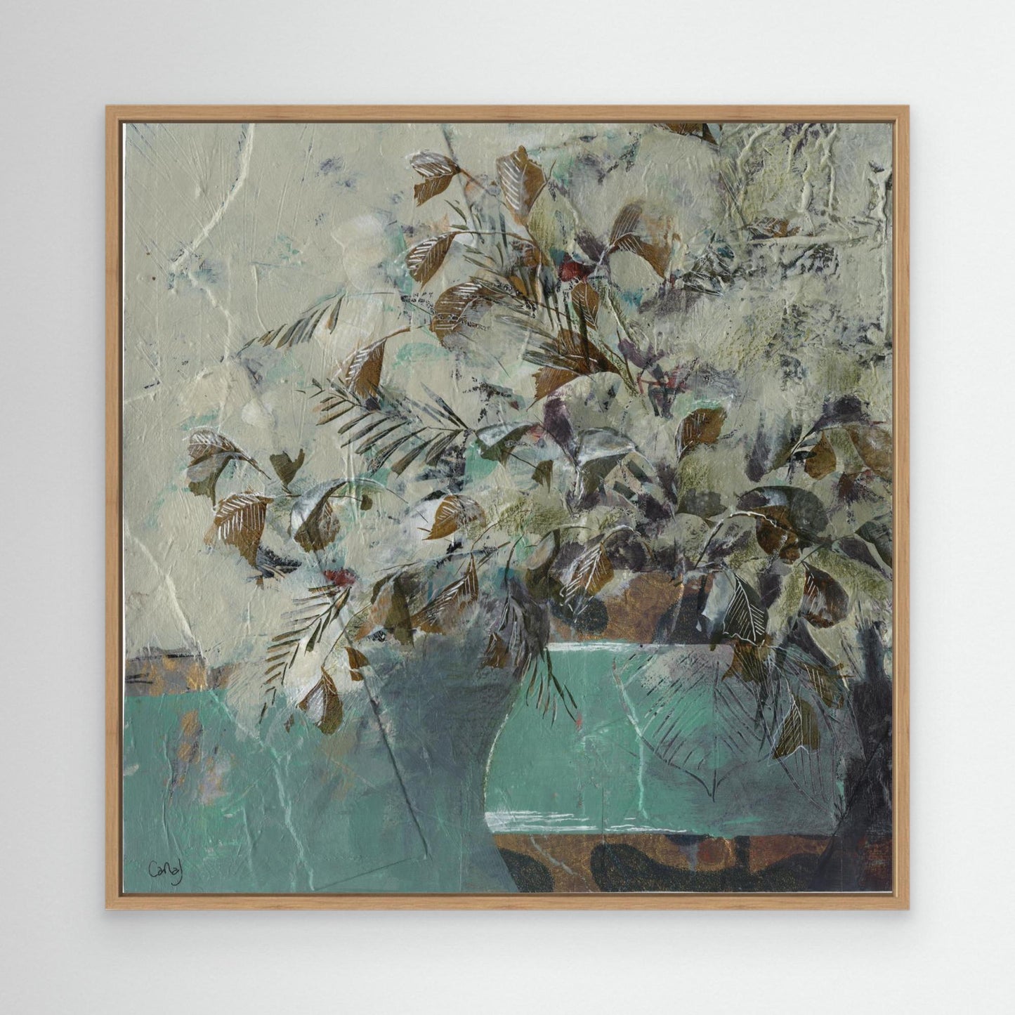 Abstract Vase IV - Canvas Art Print