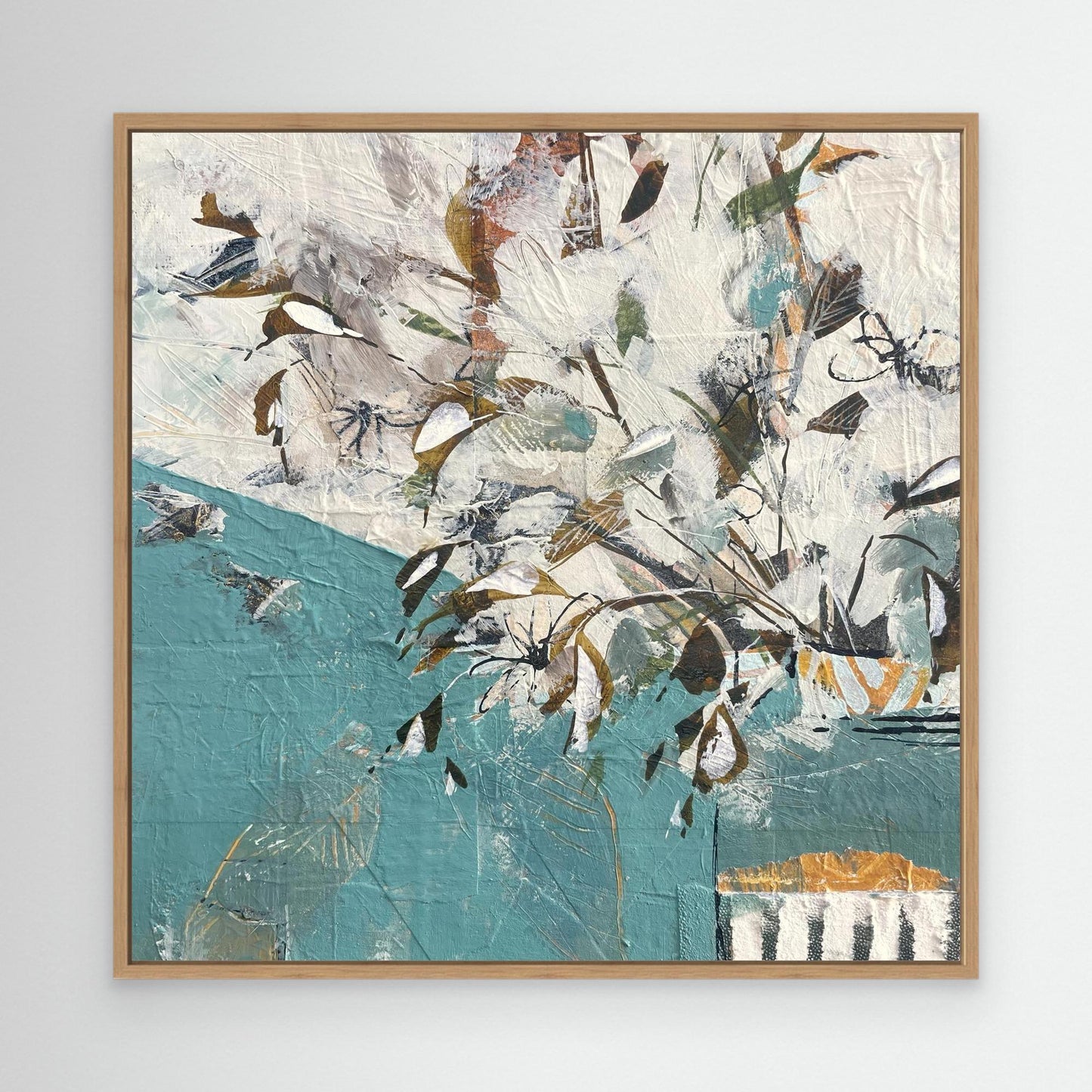 Abstract Vase II - Canvas Art Print