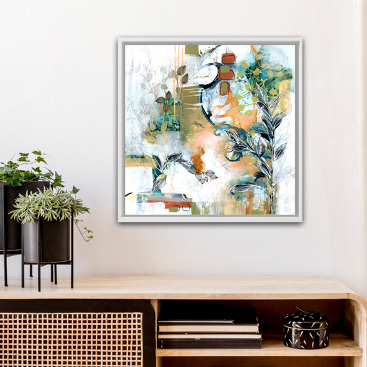 New Direction - Original Framed Painting - Carla Jennings Art