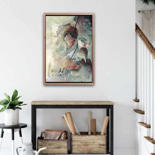 Solitary State - Original Unframed Painting - Carla Jennings Art