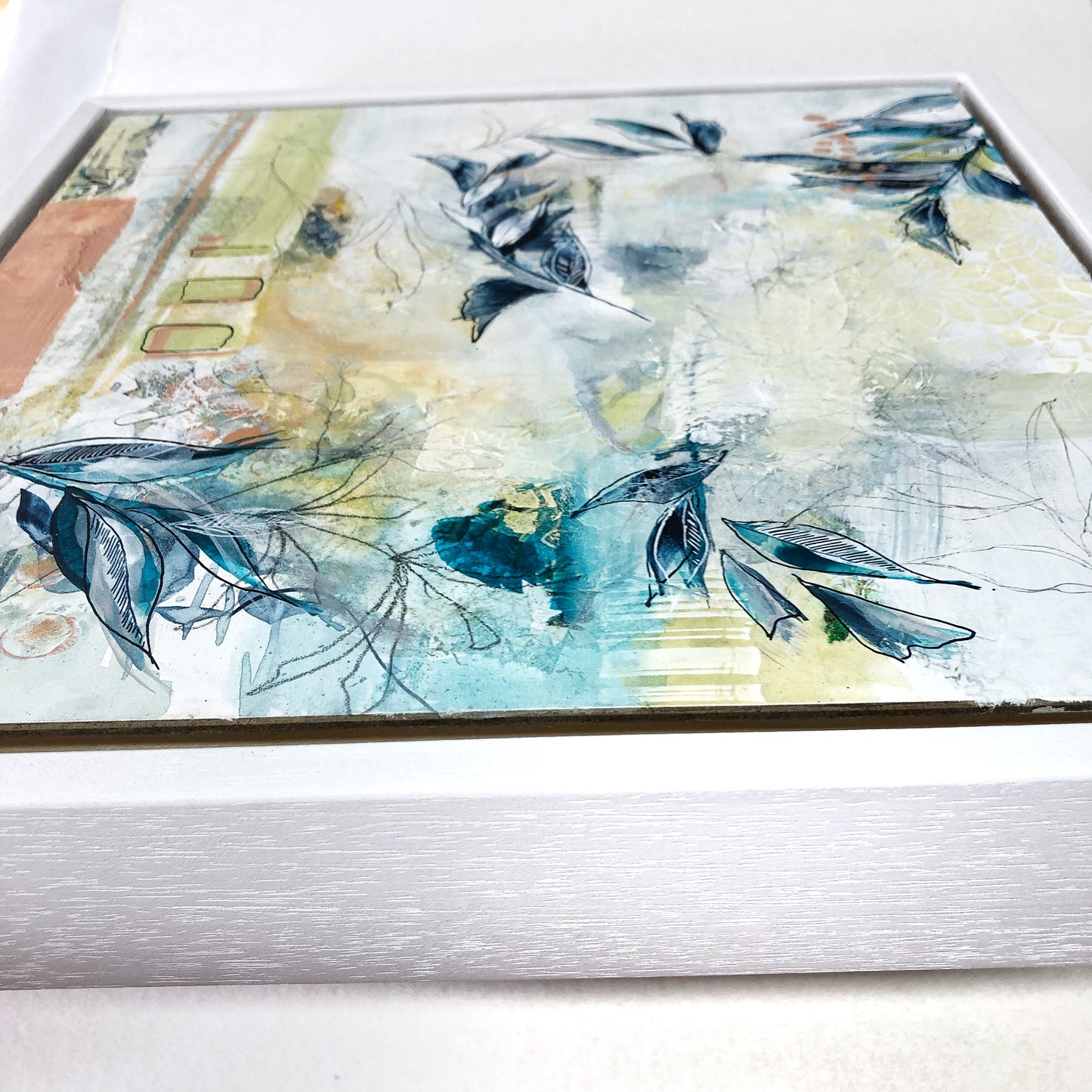 Floating - Original Framed Painting