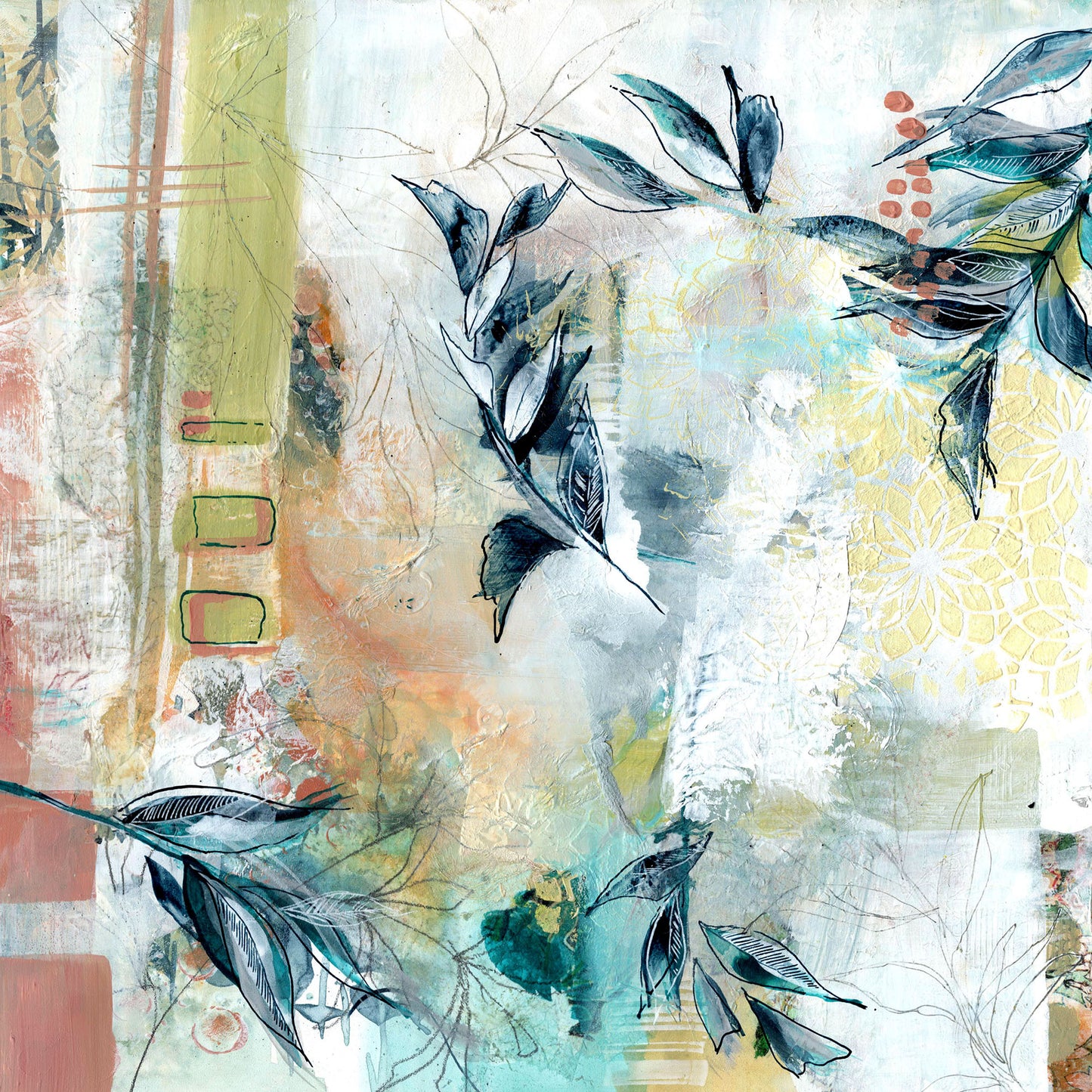 Floating - Original Framed Painting