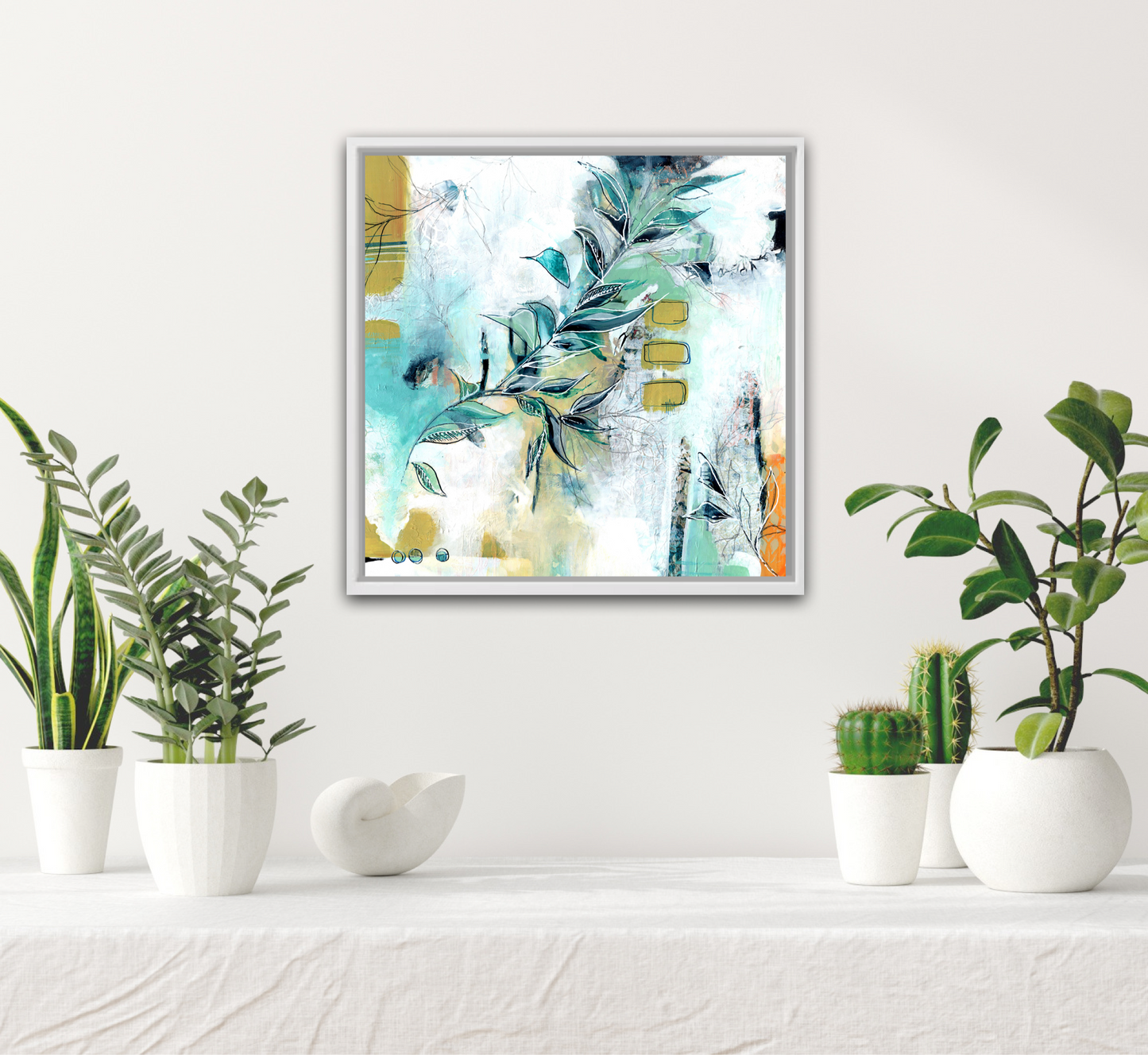 Go with the Flow - Original Framed Painting