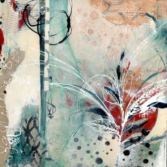 mixed media painting