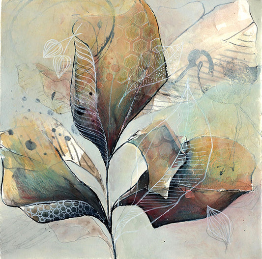 Looking Back - Unframed Original Painting - Carla Jennings Art