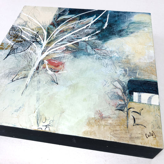 Poetic License II - Ready to Hang - Carla Jennings Art