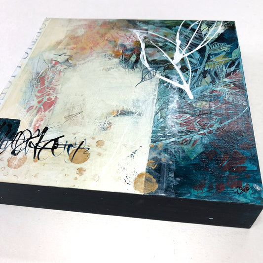 Poetic License I - Ready to Hang - Carla Jennings Art