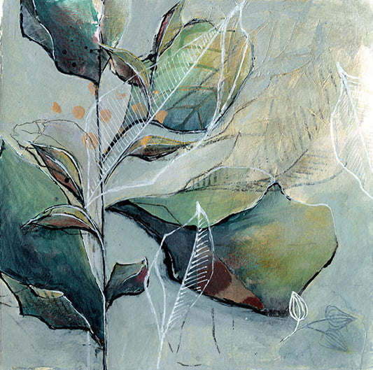 Rustling Leaves - Unframed Original Painting - Carla Jennings Art