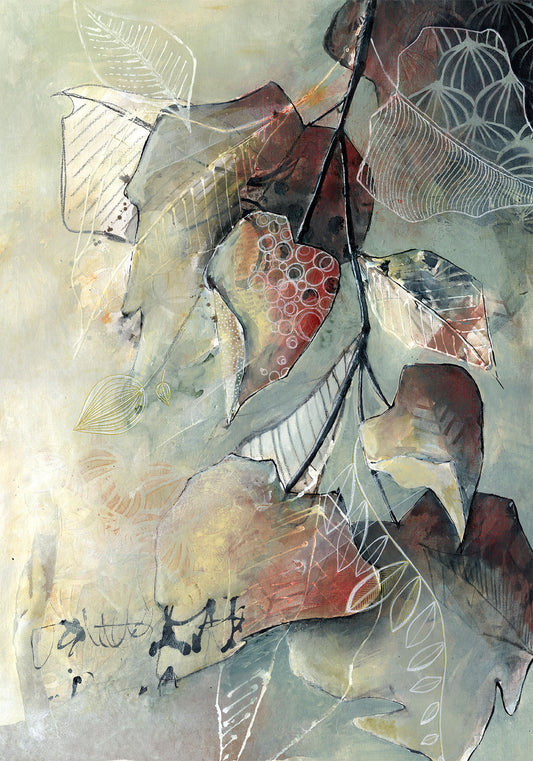 Solitary State - Original Unframed Painting - Carla Jennings Art