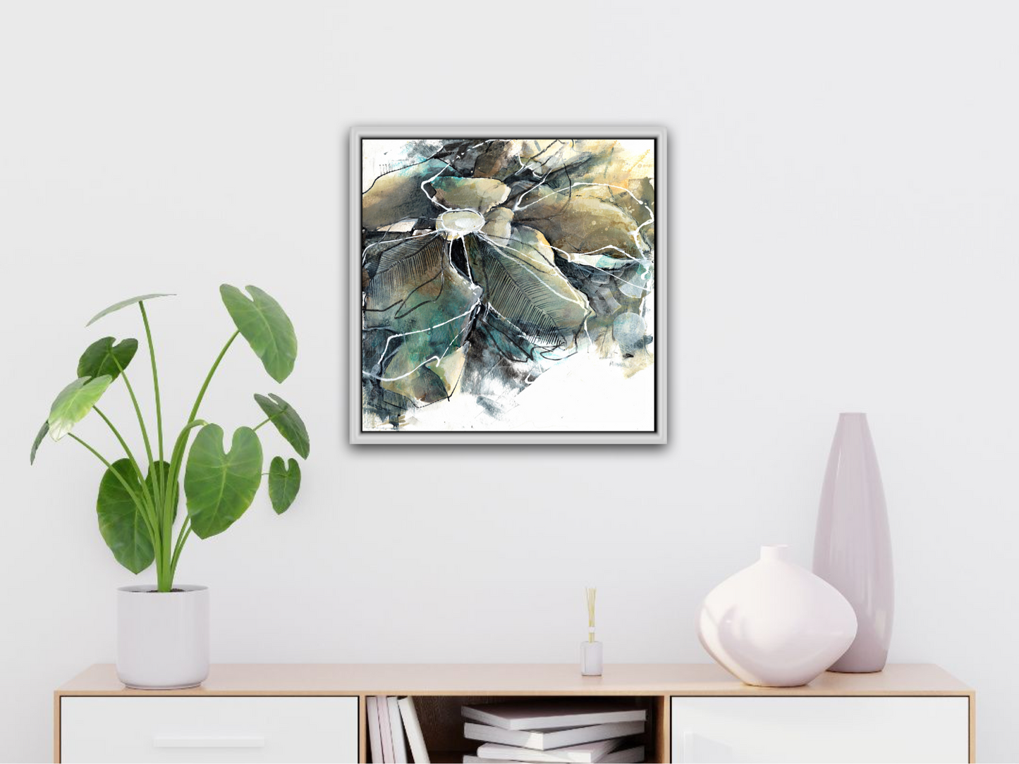 Subtle Contrast - Unframed Original Painting