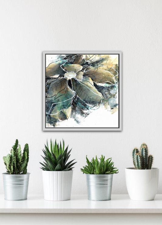 Subtle Contrast - Unframed Original Painting - Carla Jennings Art